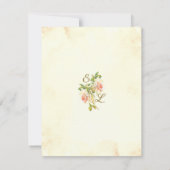 Antique Rose 4.25 x 5.5 RSVP Flat Card 2 (Achterkant)