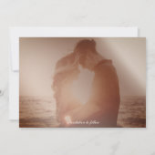 Antique Rose Or Nautique Enregistrer La Carte Date (Dos)