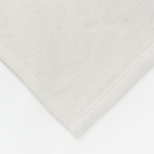 Antique rozenlithografie, François-Frédéric Grobon Fleece Deken (Hoek)