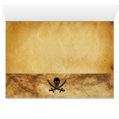 ANTIQUE TALISMAN / PIRATES CARTE DU TRÉSOR (Intérieur Horizontal (Bas))