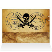 ANTIQUE TALISMAN / PIRATES CARTE DU TRÉSOR SCEAU D (Intérieur Horizontal (Haut))