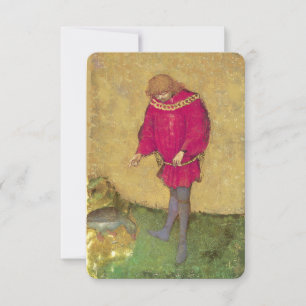 Antique Tarots Allemand Cartes de cour / Page de C