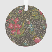 Antique Toile de Jouy 1800 Branches florales (dos)