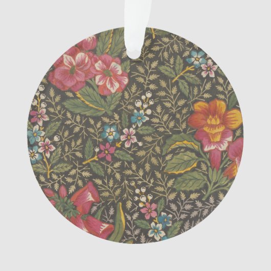 Antique Toile de Jouy 1800 Branches florales (devant)