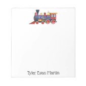 Antique Train Personnalisez le Bloc-notes (Devant)