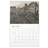 Antique Trains 2021 Calendrier (Mar 2026)