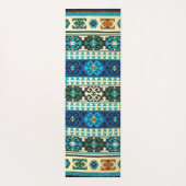 Antique Turc Kilim tapis Tapis bleu vert (Dos)