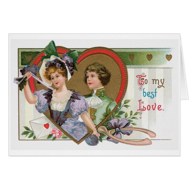Antique Valentine (Devant horizontal)
