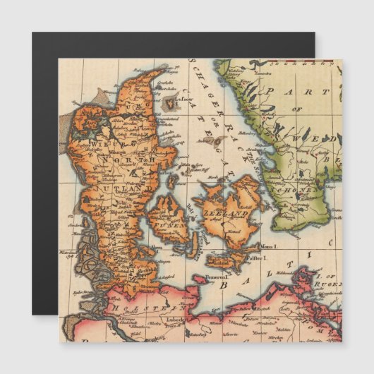 Antique vieille carte inspirée (10) (Devant / Derrière)