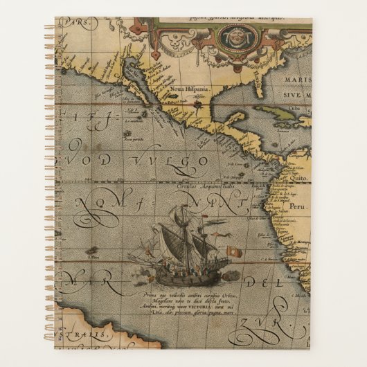 Antique vieille carte inspirée (14) étiquette de b (Devant)