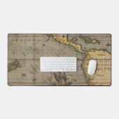 Antique vieille carte inspirée (14) étiquette de b (Clavier et souris)