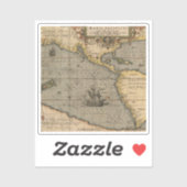 Antique vieille carte inspirée (14) étiquette de b (Feuille)