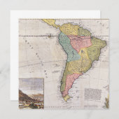 Antique vieille carte inspirée (8) (Devant / Derrière)