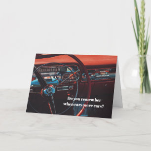 Antique Vintage classique voiture Guy Fun Carte d'