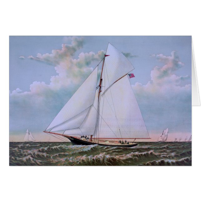 Antique voilier Slot Yacht Voilier Ocean (Devant horizontal)