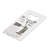 Antique Wind Mill The Tuckwood Whitewater Wis 1889 (Dos Angle)