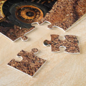 Antique Yellow Coupe voiture puzzle puzzle (Côté)