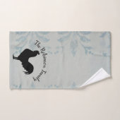 Antiqued Blue Rooster Handdoek (Handdoek)