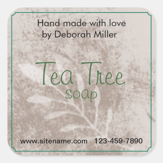 Antiqued Country Jar Étiquette (Devant)