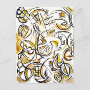 Antiquing - Abstract Art Briefkaart