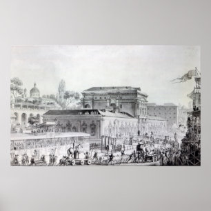 Antiquiteiten gevonden in Herculaneum Poster