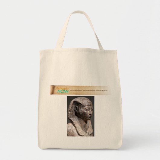 AntiquiteitNEE Banner Grocery Tas met Hatshepsut (Voorkant)