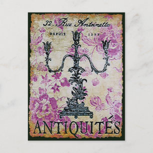 Antiquités ~ Carte postale