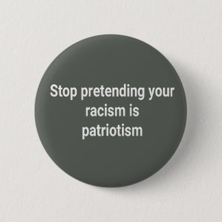 antiracisme ronde button 5,7 cm
