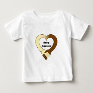 Antiracismehanddruk logo shirt