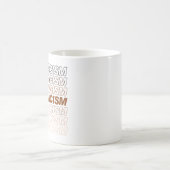 antiracismepatroon koffiemok (Center)