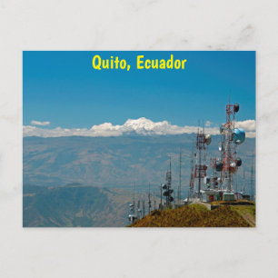 Antisana vulcano en masten, Quito, Ecuador Briefkaart