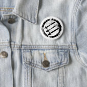 Antisascistisch ijzeren front ronde button 5,7 cm (In situ)