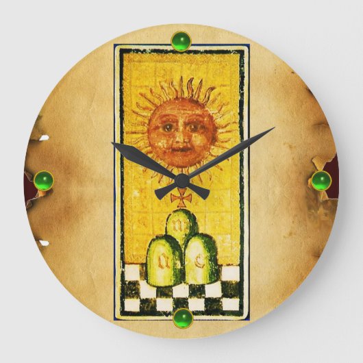 ANTISCHE VERTRAGING 19/THE SUN GROTE KLOK (Voorkant)