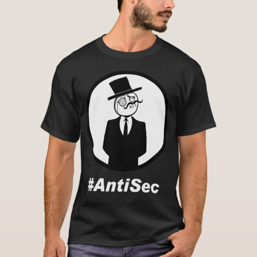 #AntiSec LOGO - B T-shirt (Voorkant)