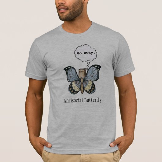 AntisocialButterfly Shirt (Voorkant)