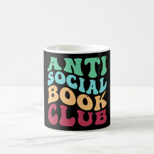 Antisociale boekenclub koffiemok