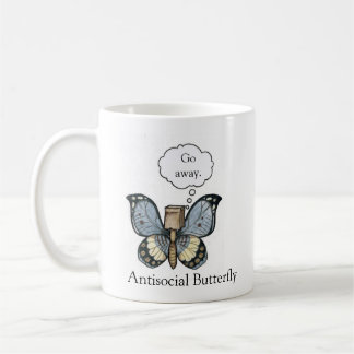 Antisociale Butterfly-Mok Koffiemok