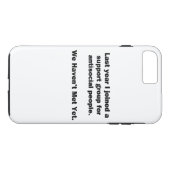 Antisociale Groep Case-Mate iPhone Case (Achterkant (Horizontaal))