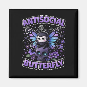 Antisociale Vlinder Magneet