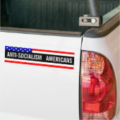 antisocialisme bumpersticker (Op Truck)