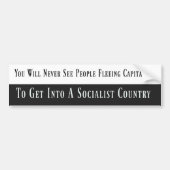 Antisocialist Bumper Sticker (Voorkant)