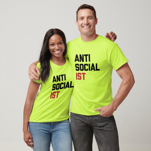 antisocialist t-shirt (Unisex)