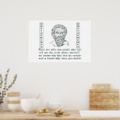 Antisthenes Poster (Keuken)