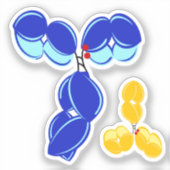 Antistofgeneesmiddelconjugaat DAR2 op cysteïne Sticker (Voorkant)