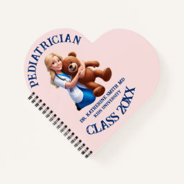 antistress pediatrician teddy bear kids university notitieboek