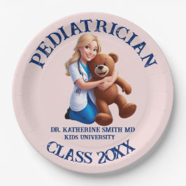 antistress pediatrician teddy bear kids university papieren bordje