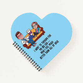 ANTISTRESS psychiatrist THERAPIST doctor Notitieboek