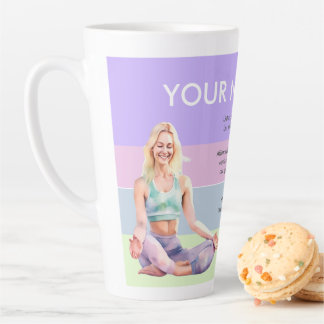 ANTISTRESS RELAX CALM GIRL YOGA CHAKRA LATTE MOK