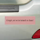 antitrommelbumper bumpersticker (Op auto)