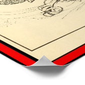 AntiTrump, Loyalty Cartoon Gewijzigde  Art Poster (Hoek)